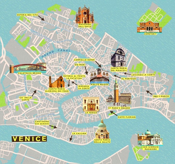 La Cartina Di Venezia Tomveelers - vrogue.co